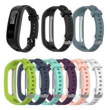 Pulseira de relógio tpu ajustável, para huawei band 3e/honor band 4, versão para corrida 2024 - compre barato