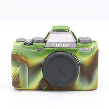 Funda protectora de silicona para cámara Fuji Fujifilm X-T100 XT100, funda protectora para lente de vídeo 2024 - compra barato