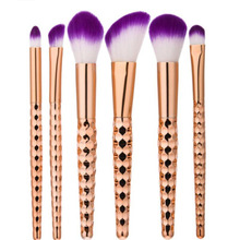 6PCS Foundation Makeup Brushes Set Blush Powder Eyeshadow Eyebrow Brush for Makeup Beauty Tools Kit 2024 - buy cheap