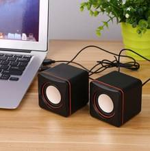 Portable Mini Speaker 3.5mm Wired Desktop Laptop Speakers Multimedia USB Computer Loudspeaker Super Bass Music Player 2024 - buy cheap