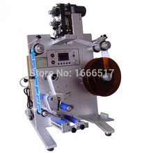 Free ship New Automatic Round bottle labeling machine, double labels labeler,PLC operation control Brand new RH 2024 - buy cheap