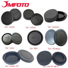 JMFOTO Camera Rear Cap Lens Cap Dust-proof Protect for Canon Eos Nikon N1 Sony Nex Pentax PK Olympus Micro M4/3 Panasonic Mount 2024 - buy cheap