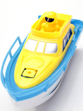 1 шт. новая пожарная лодка электрическая игрушка корабль лодка детская игрушка навигация без пульта модель лодки 2024 - купить недорого