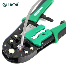LAOA-Alicates de red de trinquete, herramientas de prensado, cortador de alambre, Cable de prensa, Multools, 6P/8P 2024 - compra barato