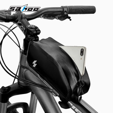 SAHOO 122009 Rainproof Full Waterproof Front Frame Top Tube Cycling Bike Bicycle Bag Pannier Phone Holder 2024 - buy cheap
