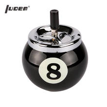 LUOEM Fashional Push Down Cigarette Ashtray Ball Ashtray without Base Metal Smoking Ash Tray for Indoor or Outdoor Use (Black) 2024 - buy cheap