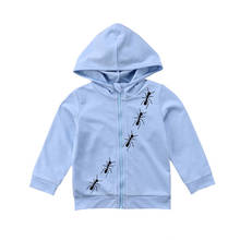 Верхняя одежда с капюшоном для мальчиков и девочек; повседневные пальто синего цвета; весеннее пальто с капюшоном для маленьких мальчиков и девочек; плащ; куртка; верхняя одежда 2024 - купить недорого