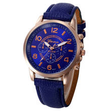 Fashion Women Watch  Casual Checkers Faux Leather Quartz Analog Wrist Watch relogio feminino reloj mujer Free Shipping#50 2024 - buy cheap