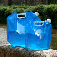 10л сумка для хранения воды портативная складная сумка для хранения воды подъемная Сумка для кемпинга походов на открытом воздухе сумка для выживания воды 2024 - купить недорого