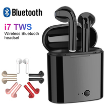 Cewaal i7s TWS Bluetooth наушники стерео вкладыши Беспроводные наушники с зарядным устройством микрофон для всех смартфонов дропшиппинг 2024 - купить недорого