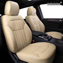Kokolee capas de assento de carro de couro personalizadas, para baic bj40 bj80 bj20 bestune b30 b50 b70 x80 b90 x40 t77, capas de assento de automóveis 2024 - compre barato