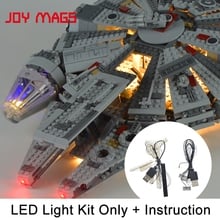 JOY MAGS-Kit de luz Led para Halcón Milenario, compatible con 75105/05007, 79211/10467 2024 - compra barato