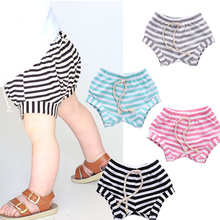 2019 Summer Toddler Infant Kids Baby Boy Girls Hot Shorts Cotton Striped PP Frenulum Children Shorts Bottoms 2024 - buy cheap