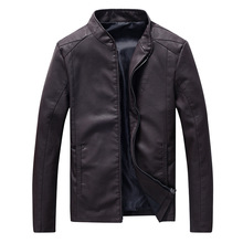 Mrmt 2021 nova marca outono jaquetas masculinas locomotiva gola de couro do plutônio jaqueta de couro para masculino casual exterior roupas 2024 - compre barato