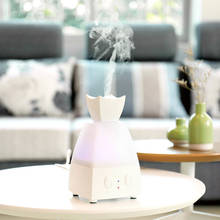 Ultrasonic Air humidifier essential oil diffuser LED light Aromatherapy 7 color change electric aroma diffuser for home office 2024 - buy cheap