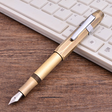 Retro Art Metal Copper Imitation Copper Pen Business Gift Pen Fountain Pen 2024 - buy cheap