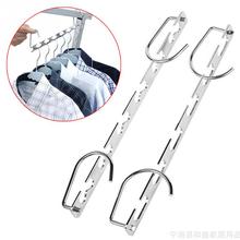 1Pcs 37cm Multifunctional Space Saving Metal Hangers with Hook Magic 6 Hole Clothes Closet Organizer Iron Clothes Drying Rack 2024 - buy cheap