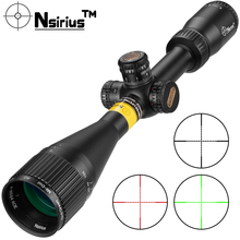 NSIRIUS-mira telescópica de precisión para caza, accesorio para Rifle de aire al aire libre, iluminada en rojo y verde con Mil puntos, 4-14X44AOE 2024 - compra barato