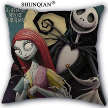 New Arrival The Nightmare Before Christmas Custom cotton Pillowcases zipper Custom Pillow Case More Size Custom your image gift 2024 - buy cheap