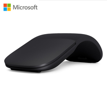 Microsoft-mouse original arc sem fio com bluetooth, 2.4 ghz, bluetooth, mouse ultrafino para pc gamer, v4.0/4.1 2024 - compre barato