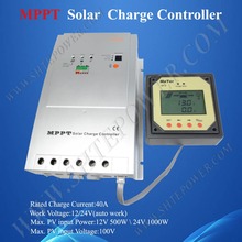 40A solar charger controller 12V/24V auto work  MPPT Tracer4210 2024 - buy cheap