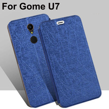 Luxury PU Leather Case For Gome U7 flip stand cases back Cover For Gome U7 U 7 shell GomeU7 protective capas coque 5.99" fundas 2024 - buy cheap