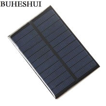 BUHESHUI 1,8 Вт 5,5 В поликристаллическая солнечная батарея солнечная панель солнечный модуль для DIY солнечной системы 123*83 мм 10 шт./лот Бесплатная доставка 2024 - купить недорого