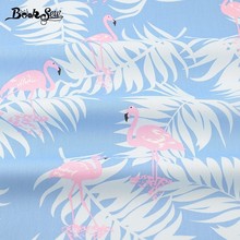 Booksew Cotton Twill Fabric Red-crowned Crane Design Blue Sewing Cloth For Quilting Patchwork Bedding Baby Pillow Cushion Telas 2024 - buy cheap