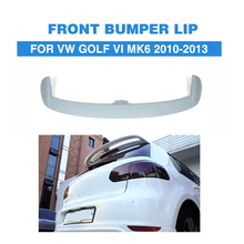 Car Rear Roof Spoiler Boot Trunk Lip Wing for Volkswagen VW Golf 6 VI MK6 2010 - 2013 PU Unpainted Grey 2024 - buy cheap