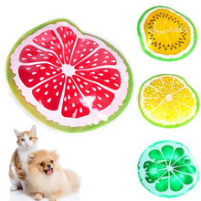 Pet Summer Cooling Mat Round Fruit Pattern Dog Cat Sleep Cooling Pad Cushion Bed Mats Cooler For Small Large Pet Cat Dog Cushion 2024 - buy cheap