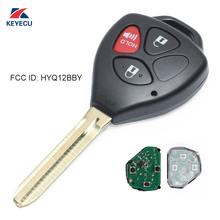 KEYECU Replacement Uncut Remote Key Fob 3 Button 314.3Mhz G Chip for 2010-2012 Toyota Rav4 FCC ID: HYQ12BBY 2024 - buy cheap