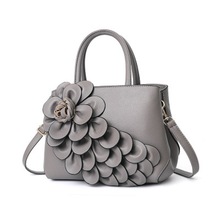 ETONTECK High Quality PU Leather Shoulder Bags for Women Luxury Flower Tote Handbags Female Designer Messenger Bag Beach Bag 2024 - buy cheap