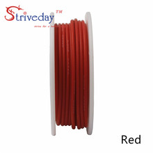 10 meters/roll 32.8 ft 26AWG Flexible Rubber Silicone Wire Tinned copper line DIY Electronic cable 10 colors to choose from 2024 - buy cheap
