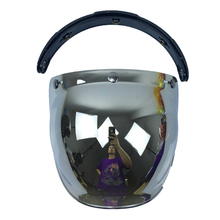 Профессиональный мотоциклетный шлем, защита от пузырьков UV400, сделай сам, стекло для реактивного шлема 3/4 2024 - купить недорого