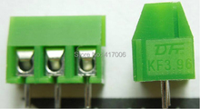100pcs PCB Screw Terminal Block Connector, KF350-3P pitch:3.5MM, Green 2024 - buy cheap