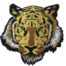 2017 New Tiger Embroidered Applique Patches Iron on Patch for Clothes DIY Grament Accessories Embroidery Patchwork decoration 2024 - buy cheap
