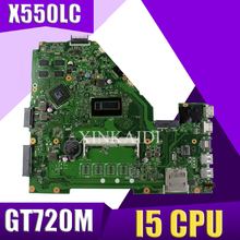 XinKaidi X550LC материнская плата для ноутбука ASUS X550LC X550LD X550LN тест оригинальная материнская плата без RAM I5-CPU GT720M 2024 - купить недорого