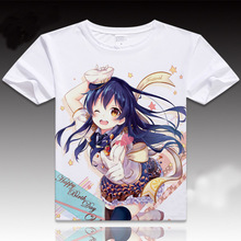 Camiseta de anime love live, camiseta lovelivo kousaka honoka, cosplay, moda masculina e feminina, camisetas 2024 - compre barato