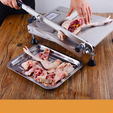 Manual Thick stainless steel cutting dicing slicer cut chicken and duck goose Slicer machine Frozen Meat Cutter Slicer Machine 2024 - compre barato