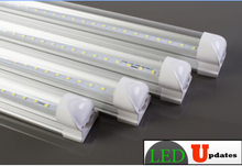 (50pcs/lot) 110V-240V 20W 1200mm/1.2M 4 Foot (4ft) T8 Integrated LED Tube Light Lamp Fluorescent Lamps Cool White Warm White 2024 - buy cheap