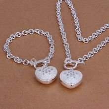 Define sterling - prata - conjuntos de jóias de prata conjuntos de jóias da moda corações jóias por atacado frete grátis kkoo LS025 2024 - compre barato