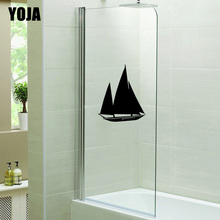 YOJA 25x23.4CM Home Decor Room Wall Sticker Bathroom Shower Glass Decal G2-0187 2024 - buy cheap