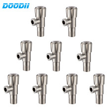 DooDii SUS304 Angle Valves Stainless Steel Brushed Kitchen Bathroom Accessories Angle Valve for Toilet  Sink  BasinWater Heater 2024 - buy cheap