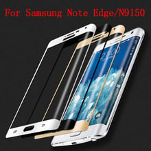 For Samsung Galaxy Note Edge Original 3D Curved Surface Full Screen Cover Coverage Explosion-proof Tempered Glass Film For N9150 2024 - buy cheap