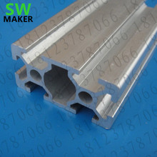 CNC DIY V-Slot 20x40 Linear Rail Aluminum profile 50 cm length 2040 Extrusions for DIY 3D printer 2024 - buy cheap