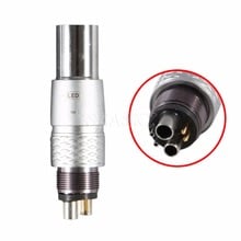 Free shipping COXO Fiber Optic LED 6 Pin Quick Coupling Fit NSK Machlite/Phatelus Handpiece 2024 - buy cheap