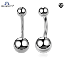 5Pcs/Lot G23 Titanium Silver&Gold Curved Barbell Piercing Belly Button Navel Rings Body Piercing Nombril Ombligo Jewelry 2024 - buy cheap