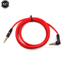 Горячий аудио 1 м красный аудио кабель Линия 3,5 мм разъем 3,5 мм разъем папа-папа AUX кабель Шнур в автомобиле для MP3 MP4 Компьютер динамик 2024 - купить недорого