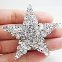 Свадебные ювелирные изделия для невесты серебристого цвета с австрийским кристаллом 2024 - купить недорого