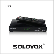 1PC free shipping Original SOLOVOX F8S 1080p Full HD Satellite Receiver DVB Support Youpron CCCAM/MGCAM/NEWCAM Web TV 2024 - buy cheap